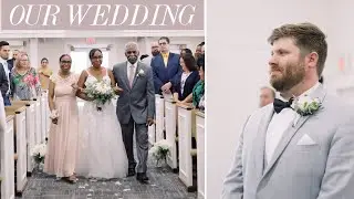 Interracial Wedding: Met on Bumble!! bwwm