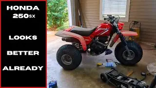 Honda 250sx Pt. 2 (Rusty Wheels Painted)