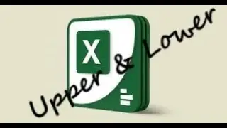 || Use of UPPER & lower formula || #excel #UPPER #lower #exceltutorial #learning