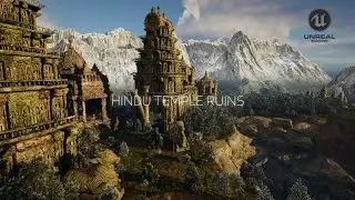 HINDU TEMPLE RUINS unreal engine 5 lumen and nanite showcase #unrealengine5 #unrealengine