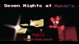 Seven Nights at Manic's [Night 2] | Kaiju Paradise | (Roblox)
