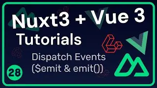 Dispatch (Emit) Events | Nuxt 3 Tutorials #28 | Urdu & Hindi