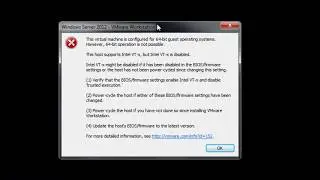 This host computer support Intel VT-x, but Intel VT-x is disabled SOLVED