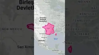 How did France lose five times its territory to the USA?