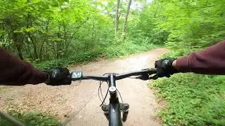 Downhill с горы Dietfurt, Kreuzberg. Опять чуть не упал