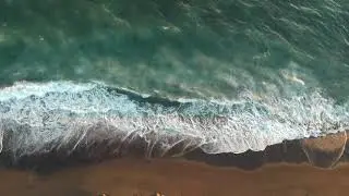 Sea top view