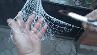 Наборка диаметра кастинговой сети. Один из вариантов.
