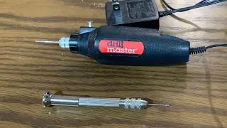 Taladro manual y eléctrico llaveros de resina/Manual drill and electric drill for resin keychains
