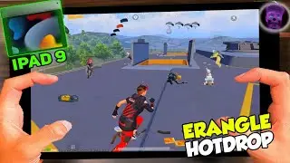 Is iPad 9th Good ✅ For Future ? iPad 9th Erangle Hotdrop Test 🔋 | PUBG Mobile