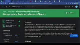 Backup, Restore & Upgrade a Kubernetes Cluster
