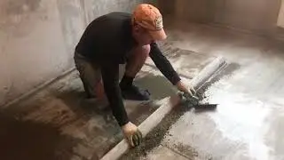 Подрезка стяжки пола. Стяжка пола, ремонт в Москве