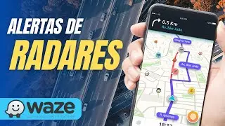 Como configurar os alertas de radares no WAZE