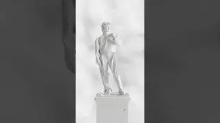 The Statue of David, Dressed in CLO3D