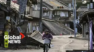 Japan earthquake death toll nears 50 as officials warn of aftershocks