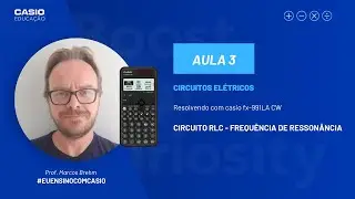 Circuito RLC - frequência de ressonância