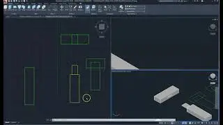 EXTRUDE  BOX LOFT Drawing Advanced 3d AUTOCAD