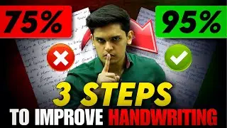 How to Improve Your Handwriting 🔥| 3 Simple Steps| Prashant Kirad