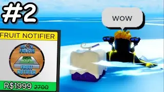 Fruit Notifier to Max Level* (Blox Fruits #2)