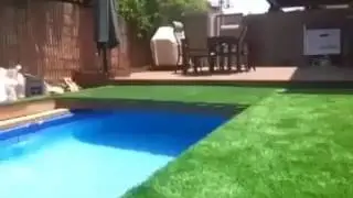 Justin bieber swimming pool under the ground must see