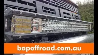 Ford PX Ranger XLT with BAP Offroad 28 Inch BIG BANG Series Lightbar