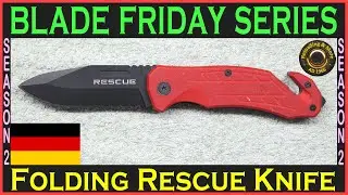 Folding Rescue Knife - Wurth - #bladefriday Knife Review. [Blade Friday Series]