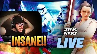 Typical Gamer REACTS to the NEW *STAR WARS* Live event in Fortnite