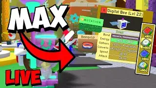 🔴LIVE | Grind To *500 WHITE DRIVES* | Roblox Bee Swarm Simulator