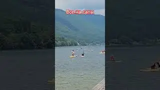Сап-движение   #япония #жизньвяпонии #сапы #природа #движение #озеро