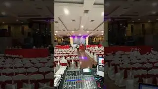 Drum Soundcheck Line Array Speaker