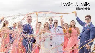 LYDIA & MILO Wedding Highlights @ Villa Montaña Beach Resort