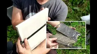 REPLACEMENT OF THE CABIN FILTER ON THE RENAULT KENGO 2 + BONUS - WE CLEAN THE AIR CONDITIONER DRA...