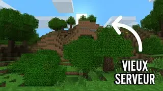 Je DÉCOUVRE le plus VIEUX serveur de Minecraft !