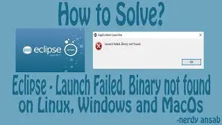 How to solve Eclipse 