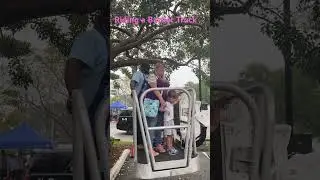 Riding a Bucket Truck up and around 