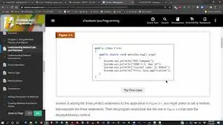 Java Programming 1 - Chapter 3 - Intro Lecture on Methods - Spring 2021