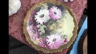 Прекрасное Прошлое ! Блошиный рынок! Коллекционирование Барахолка Антиквариат  Фарфор № 2 Флоренция