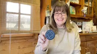 Sashiko Brooch