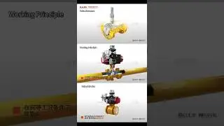 High-performance ceramic hemispherical valve--kaifa holding group #valve #machine