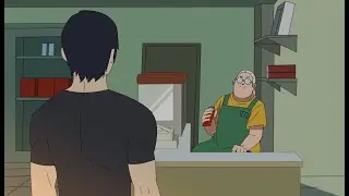 Toji vs Sakamoto ANIMATION