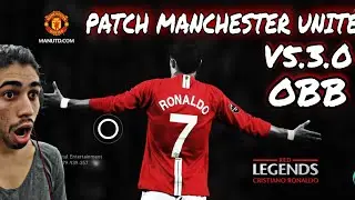 PES MOBILE 2021 - PATCH MANCHESTER UNITED V5.3.0 !!!