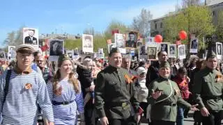 Бессмертный полк Ревды 2016, военные песни, Ri-tv