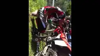 Drying out a crf