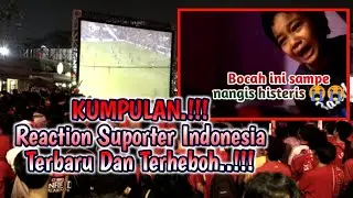 REACTION INDONESIA VS SINGAPURE LEG 2 AFF 2020 - 2021