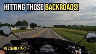 Country Cruising on my Kawasaki Mean Streak 1600! POV