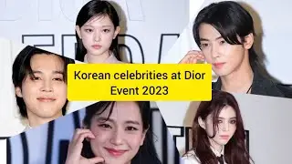 Dior event 2023 moments  Who is your favorite ?😍😍😍 #dior #korean #kpop #jisooe