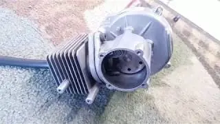 Variable Speed Air Pump/Compressor Built Out Of An Engine