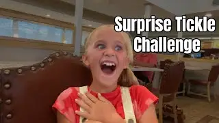 Tickle Challenge - Surprise Unexpected Places!!
