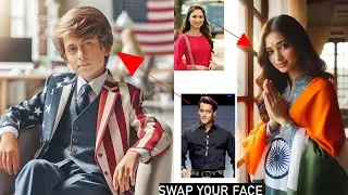 Swap Your Face on Social media AI trending images