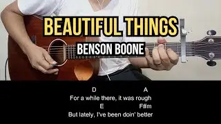 Beautiful Things - Benson Boone | Guitar Tutorial