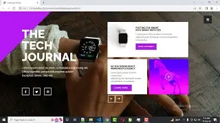 How To Make Animated Website  Using HTML CSS And JAVASCRIPT in 2022